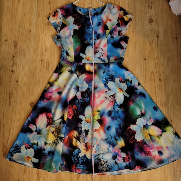 Floral Print Dress - Picture 7 of 10